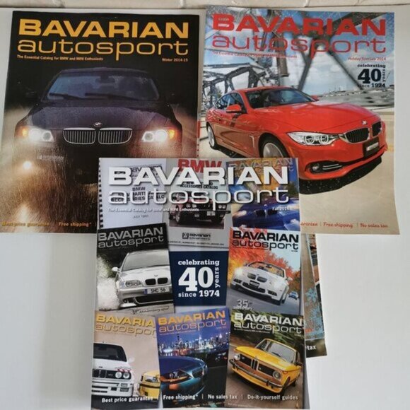 Bavarian Autosport Catalog Lot of 6 Magazines BMW Enthusiast Mini Collectors - Picture 3 of 3